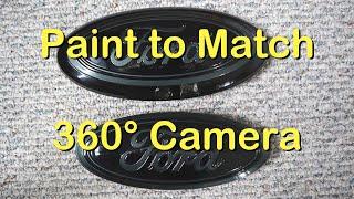 F150 Paint To Match Ford Emblems & 360 Degree Camera Install Part 1