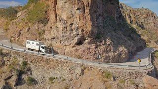 BAJA TRUCK CAMPING • Blind Turns and Cliffs Lead to Hidden Beach