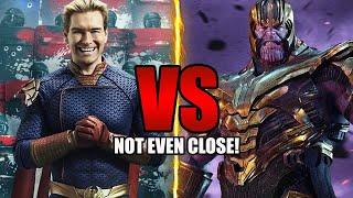 Why Homelander VS Thanos Isn't Even Close!