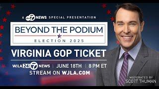 Beyond The Podium: A Look At Virginia's GOP Ticket For The 2025 Election