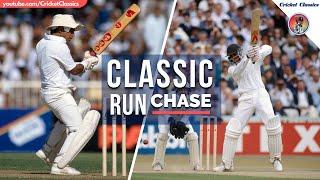 Kris Srikkanth OUT First Ball AND THEN Azharuddin and Gavaskar Take Control in CLASSIC RUN CHASE!!