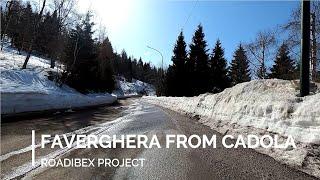 FAVERGHERA FROM CADOLA (HC climb) - Virtual ride for indoor training