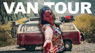 Van Tour of classic 1976 VW bus