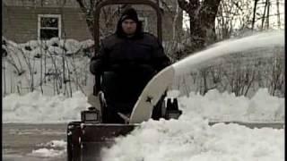 DriftBuster™ Snowthrower: Snow Blowing | Grasshopper Mower