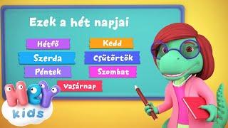 A Hét Napjai Dal |  HeyKids - Gyerekdalok Magyarul