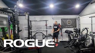 Rogue Equipped Garage Gym Tour - Tony In Atlanta, GA