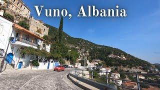 Driving Through Vuno, Albania