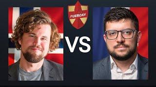 Magnus Carlsen vs Maxime Vachier-Lagrave | Titled Tuesday Late | ChessCom