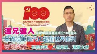 慶祝中國國產黨成立100週年│改變了近代以後100多年中國積貧積弱│經濟實力、科技實力、國防實力、綜合國力極大增強