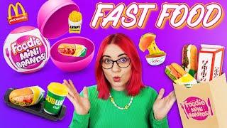 Foodie Mini Brands  JEDZENIE Z FAST FOODÓW  Kule Niespodzianki