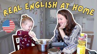 Natural English Conversation at Home *subtitles*