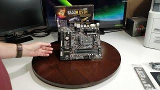 Gigabyte B450M DS3H Motherboard Unboxing and Review