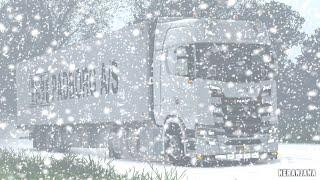 ETS2 Mods v1.43 | Realistic Brutal Snow Weather Edition Mod | ETS2 Mods