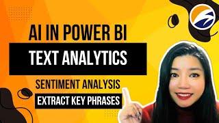 How to Analyse Text using Power BI - Text Analytics #ai #aivisuals #powerbi