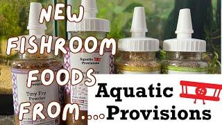 Trying a NEW Fish Food!! @aquaticprovisions