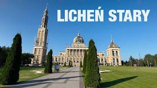 Sanctuary in Licheń Stary. A walk through the beautiful and huge sanctuary.