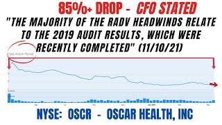 85%+ Loss | OSCR Stock | Oscar Health Inc Securities Class Action #OSCR