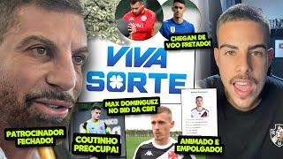 PEDRINHO FECHOU COM VIVA SORTE; MILHÕES CAINDO NOS COFRES DO VASCO I NOVIDADES SOBRE COUTINHO!