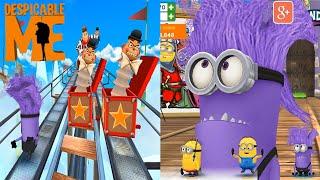 Despicable me Minion rush Evil minion Villaintriloquist boss battle gameplay ios android