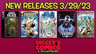 New Comic Books  for 3-29-2023
