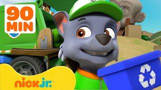 PAW Patrol Recycling Rescues & Adventures! w/ Rocky #2 ️ 90 Minute Compilation | Nick Jr.