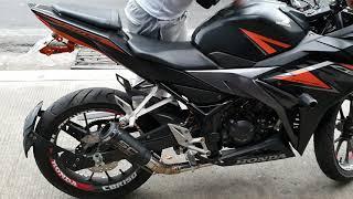 Honda CBR 150 fi version 3 with SC Project 61mm sound check