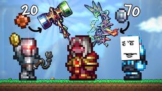 Terraria Calamity, but NPC Sell Random Items