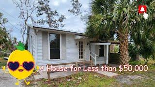 A House less than $50,000. North Florida