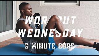 6ix Minute Core for Runners at Home || Workout Wednesday || KingsleyTV