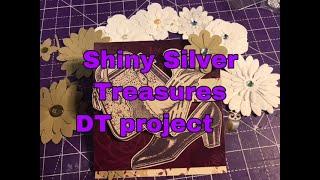 Shiny Silver Treasures New Release  card making kit 