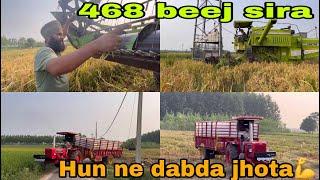 Pura jhoor marda hun mahindra// ਪਿਛਲੀ ਵਾਰ ਇਹ ਬੀਜ ਦਾ 36 ਕਵਾਟਿੱਲ ਝਾੜ ਅਇਆ//@kalamahalvlogs@5210_Ale