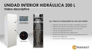 UNIDAD INTERIOR HIDRÁULICA 200L MANAUT