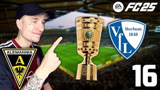 Weiterkommen im DFB Pokal?  Alemannia Aachen Karrieremodus #16 (EA FC 25)