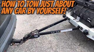 How to Use a Tow Bar on Any Vehicle and Why It Works , Why Towing a Vehicle Will Not Crash and burn!