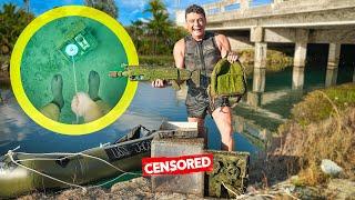 Epic Magnet Fishing Adventure: Uncovering a Fortnite Gun, Safes, and Phones in Miami's Waters!