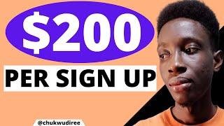 How To Make 200$ PER SIGNUP With This Affiliate Program