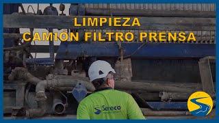 LIMPIEZA CAMIÓN FILTRO PRENSA - SERECO GESTIÓN S.L.