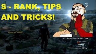 Metal Gear Solid V: Ground Zeroes - S Rank Tutorial,   tips and tricks