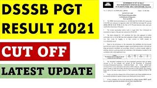DSSSB PGT RESULT OUT || DSSSB PGT RESULT 2021 || CUT OFF || NCERT MANTRA
