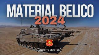 Material Bélico Más Destacado del Ejército de Chile 2024