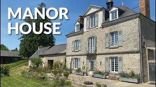 SUPERBE MAISON DE MAITRE | Située en Mayenne avec 15 ha, lac, gîte et dépendances - A22669DWR53