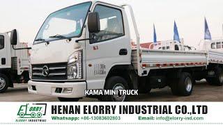 KAMA 1-3T Van Cargo Chinese Lhd Mini Truck 6 Wheeler 4*2 Cargo Truck For Sale