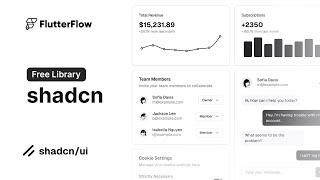 Shadcn in FlutterFlow | Free Library