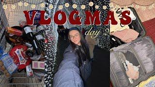 the big christmas shop & a solo trip to christmas lights!vlogmas day 20