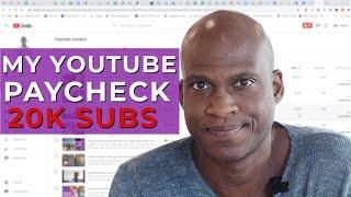 How Much Does YouTube Pay |  20,000 Subscriber Monthly Earnings