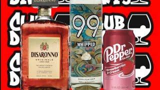 (21+ Content, Drink Responsibly) Disaronno x 99 Whipped x Dr. Pepper Strawberries & Cream