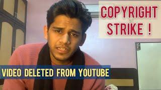 Copyright Strike | **Video Deleted From Youtube** | DSP Vlogs