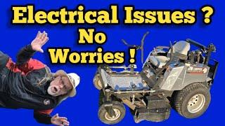 Mower Won’t Start? How to Test Electrical Parts on a Zero Turn Mower or Riding Mower