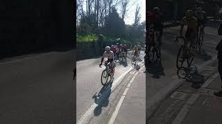 I due passaggi della #milano #torino di #ciclismo sulla #salita di #superga