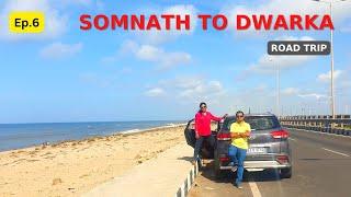 Somnath to Dwarka Road Trip | Madhavpur Sea Beach I Roving Family